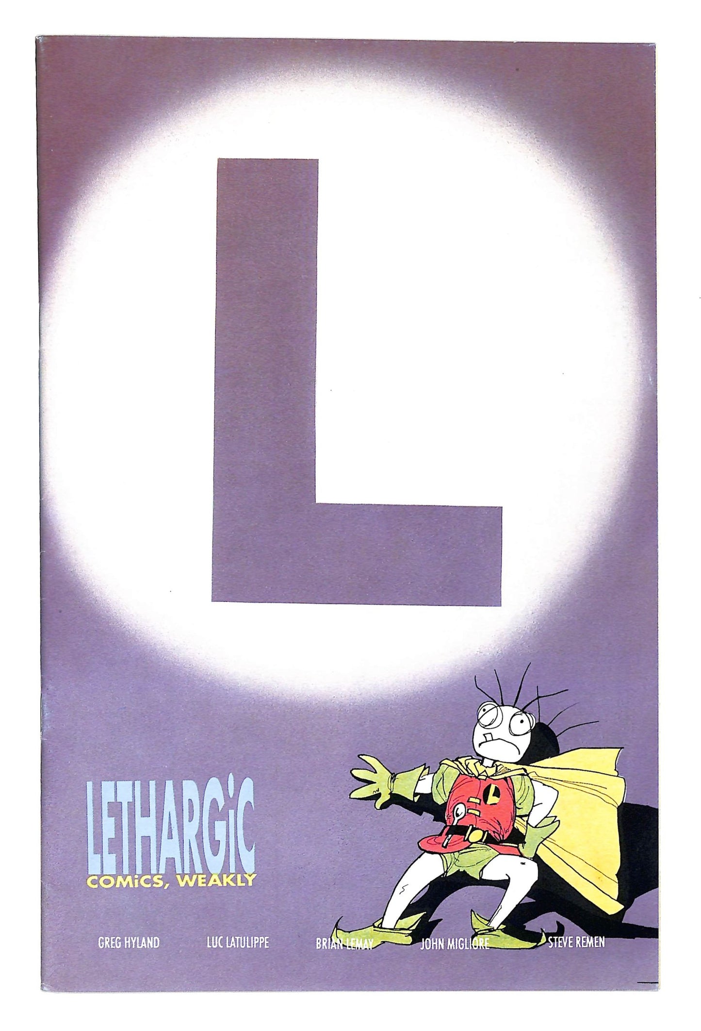 Lethargic Comics, Weakly 1991 #6 - back issue - $10.00