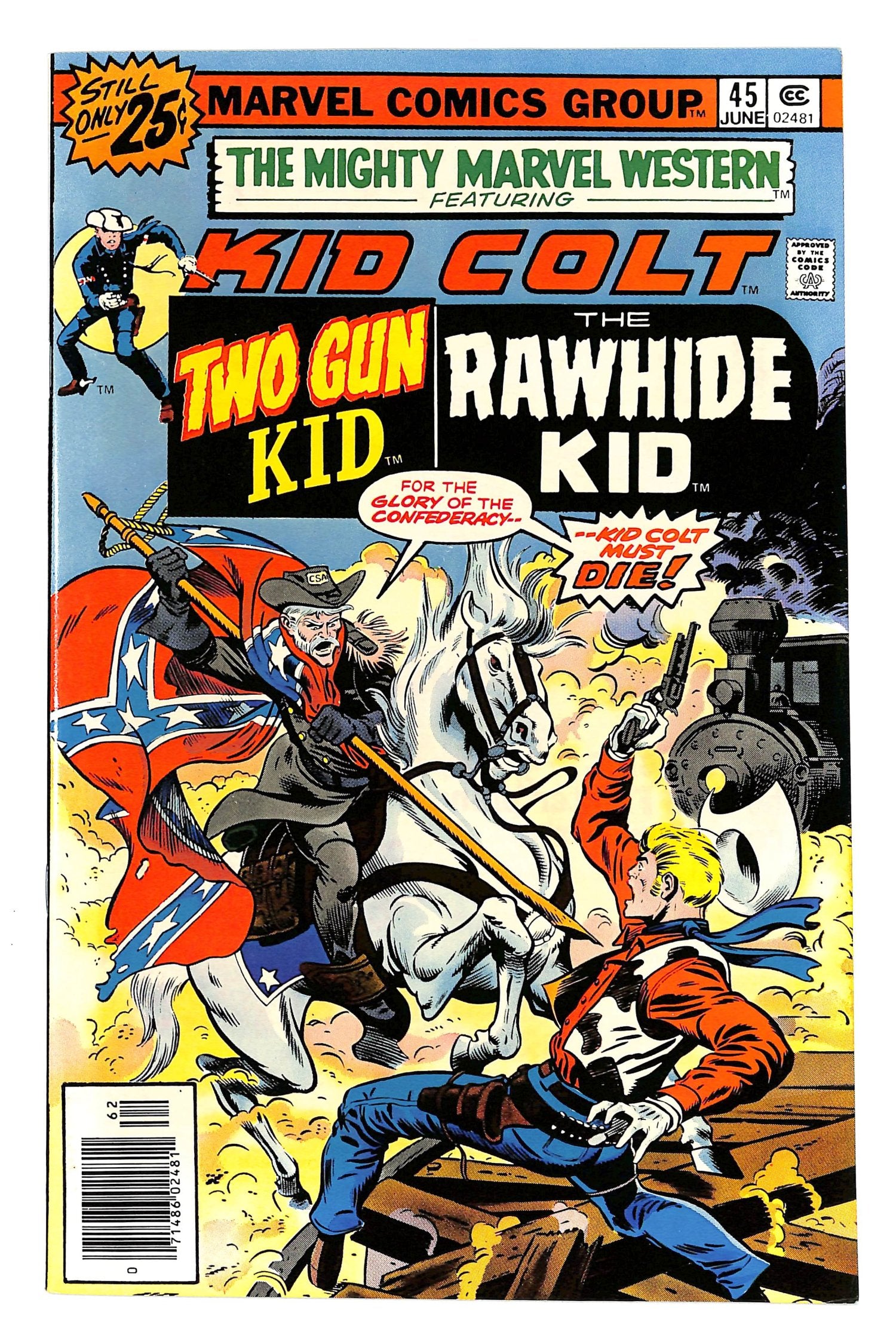 The Mighty Marvel Western 1968 #45 - back issue - $20.00