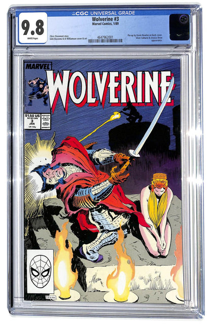 Wolverine 1988 #3 Direct ed. - CGC 9.8 - $100.00