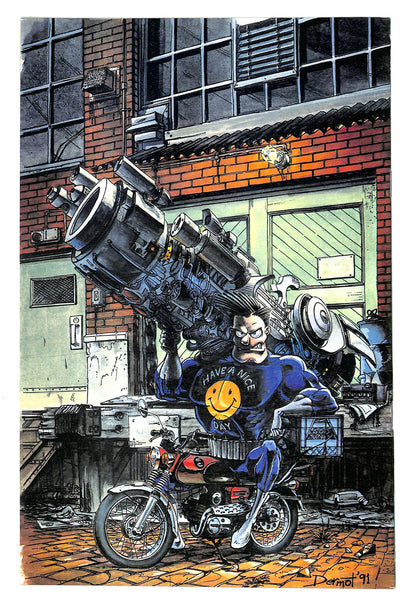Lethargic Comics Weakly 1992 #8 - back issue - $10.00