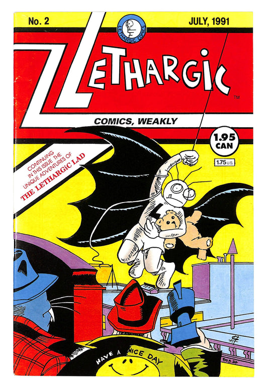 Lethargic Comics, Weakly 1991 #2 - back issue - $10.00