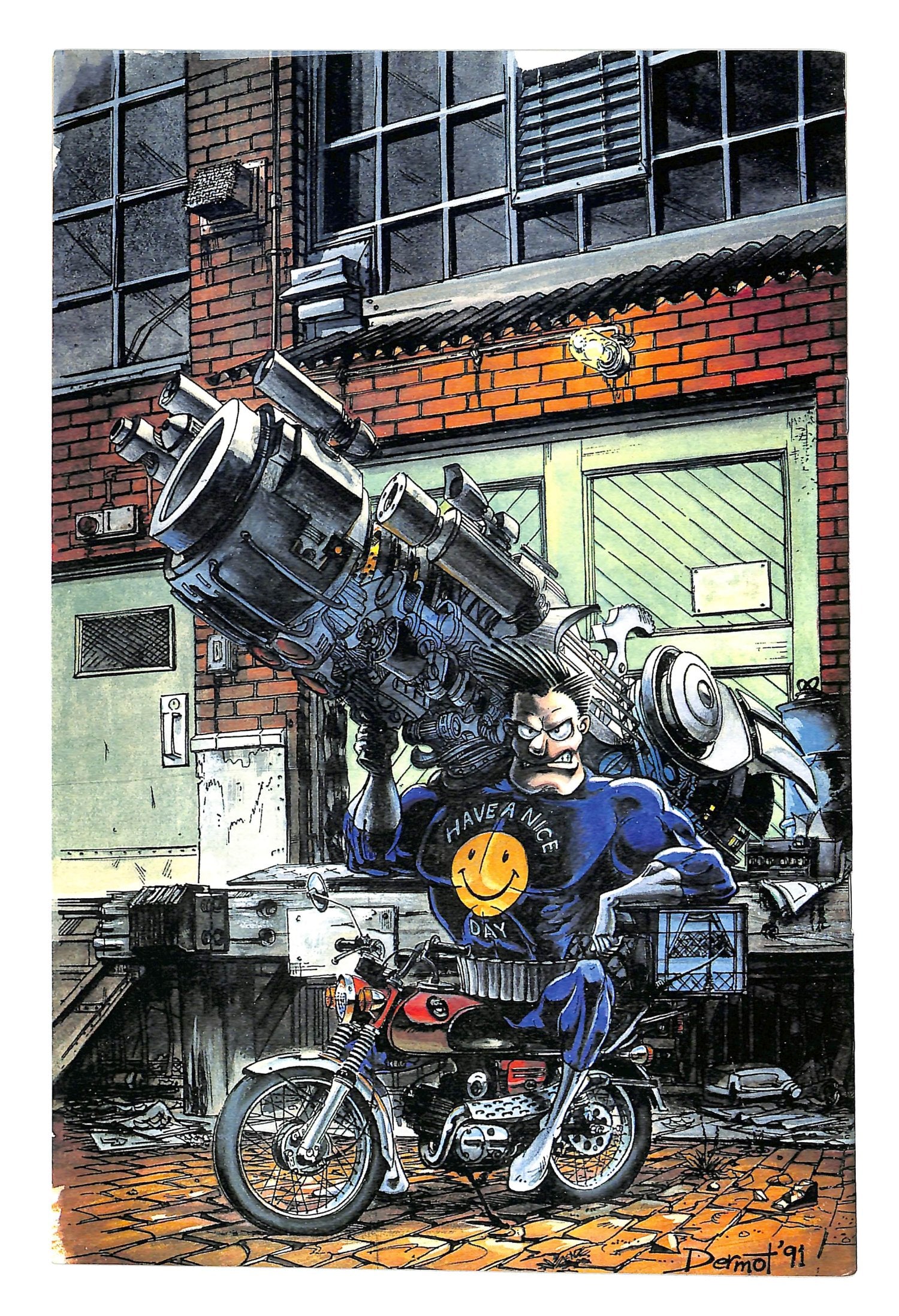 Lethargic Comics Weakly 1992 #8 - back issue - $10.00