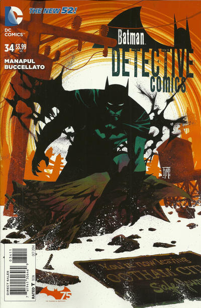 Detective Comics 2011 #34 - back issue - $10.00
