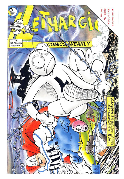 Lethargic Comics Weakly 1992 #9 - back issue - $10.00