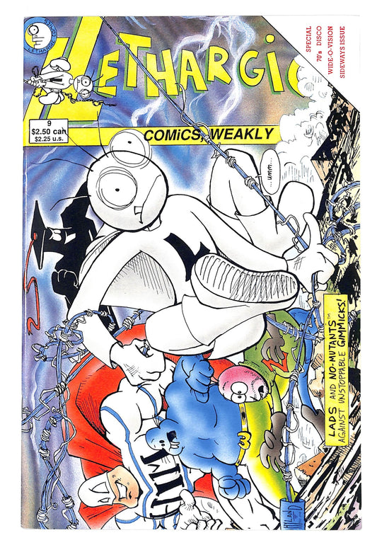 Lethargic Comics Weakly 1992 #9 - back issue - $10.00