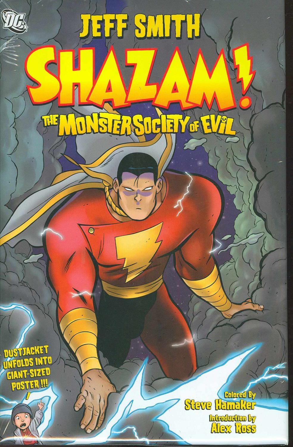 SHAZAM MONSTER SOCIETY OF EVIL DELUXE HC