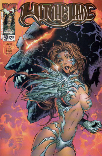 Witchblade 1995 #49 Mid-West Gold Foil Variant - back issue - $10.00