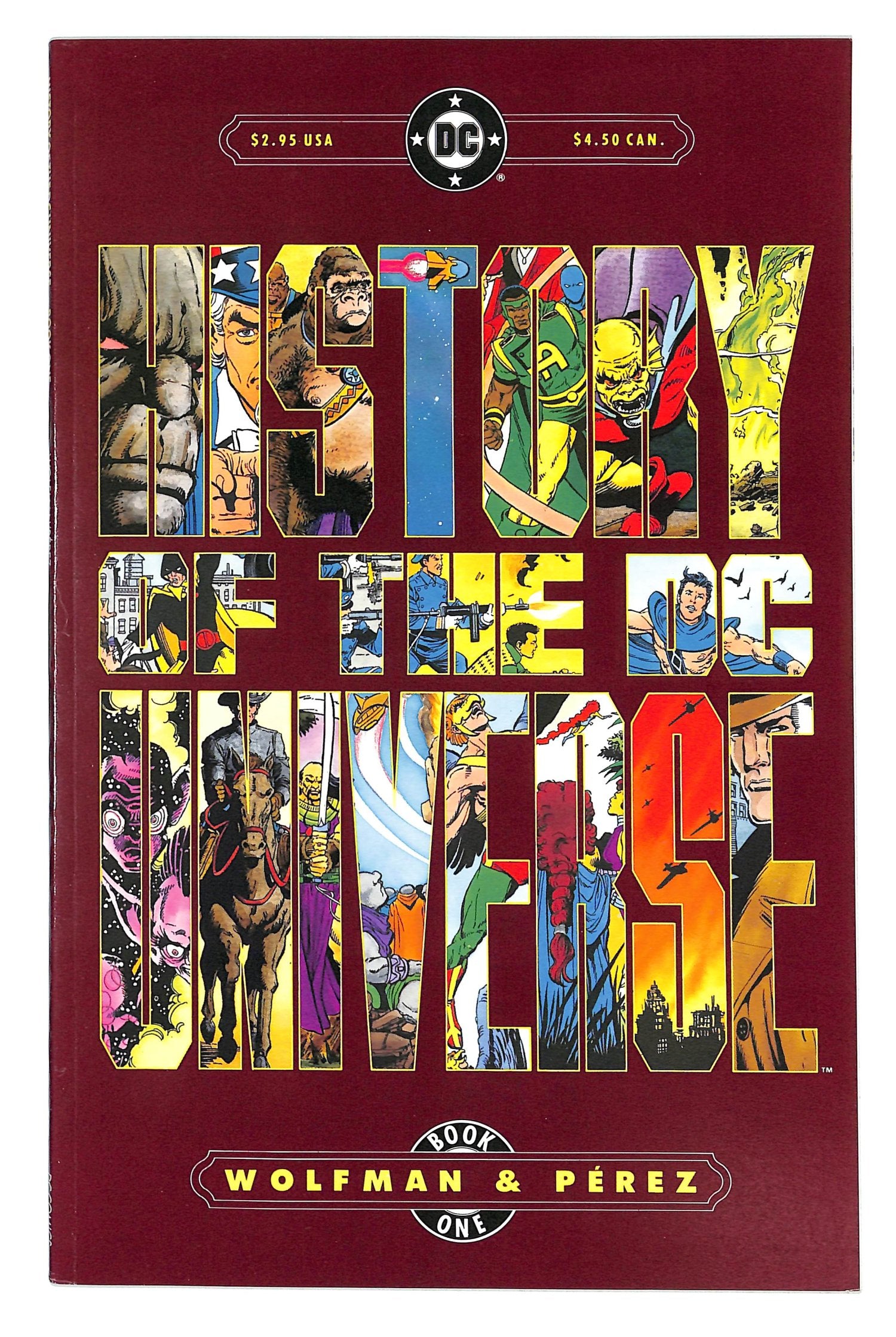 History of the DC Universe 1986 #1 - back issue - $10.00