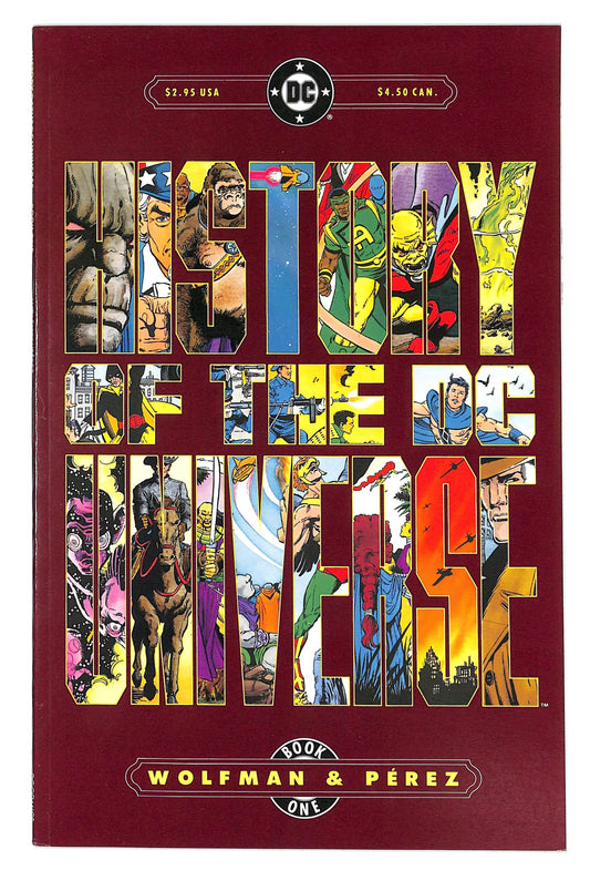 History of the DC Universe 1986 #1 - back issue - $10.00