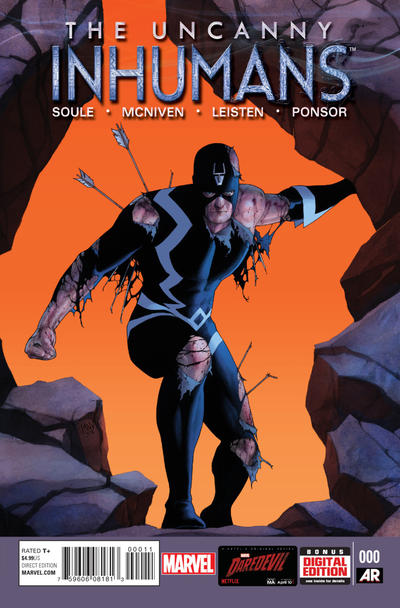 Uncanny Inhumans 2015 #0 - back issue - $15.00