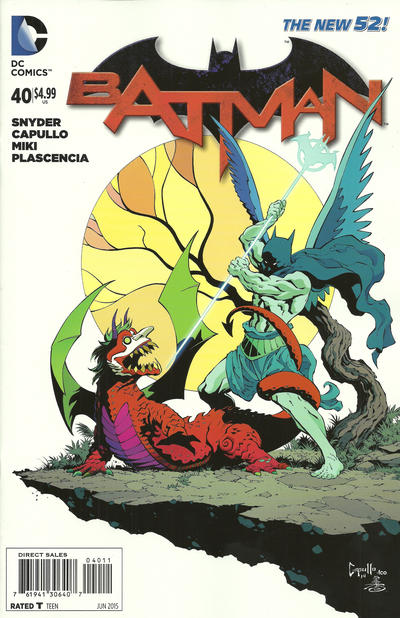 Batman 2011 #40 Direct Sales - back issue - $10.00