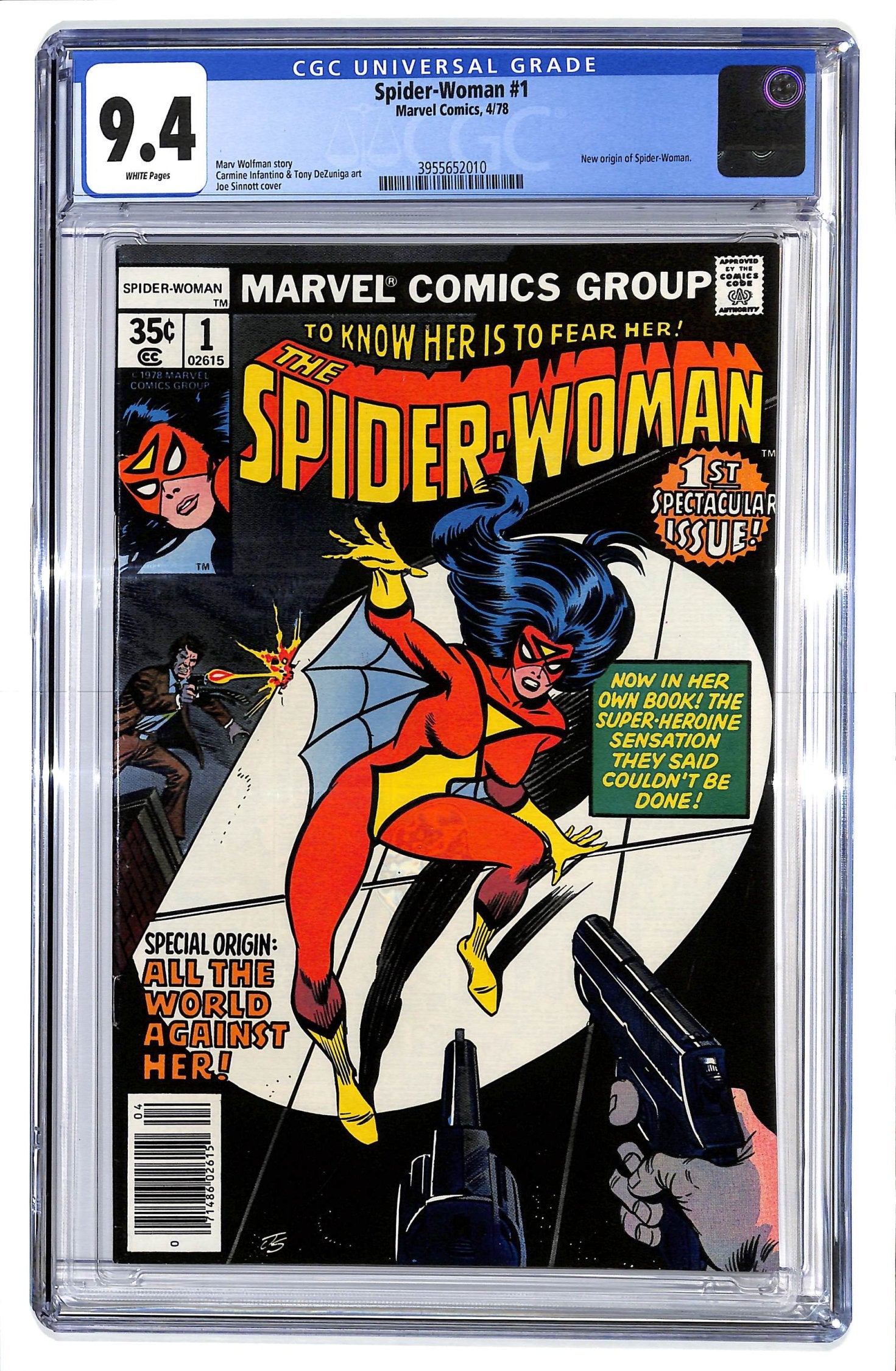 Spider-Woman 1978 #1 - CGC 9.4 - $110.00
