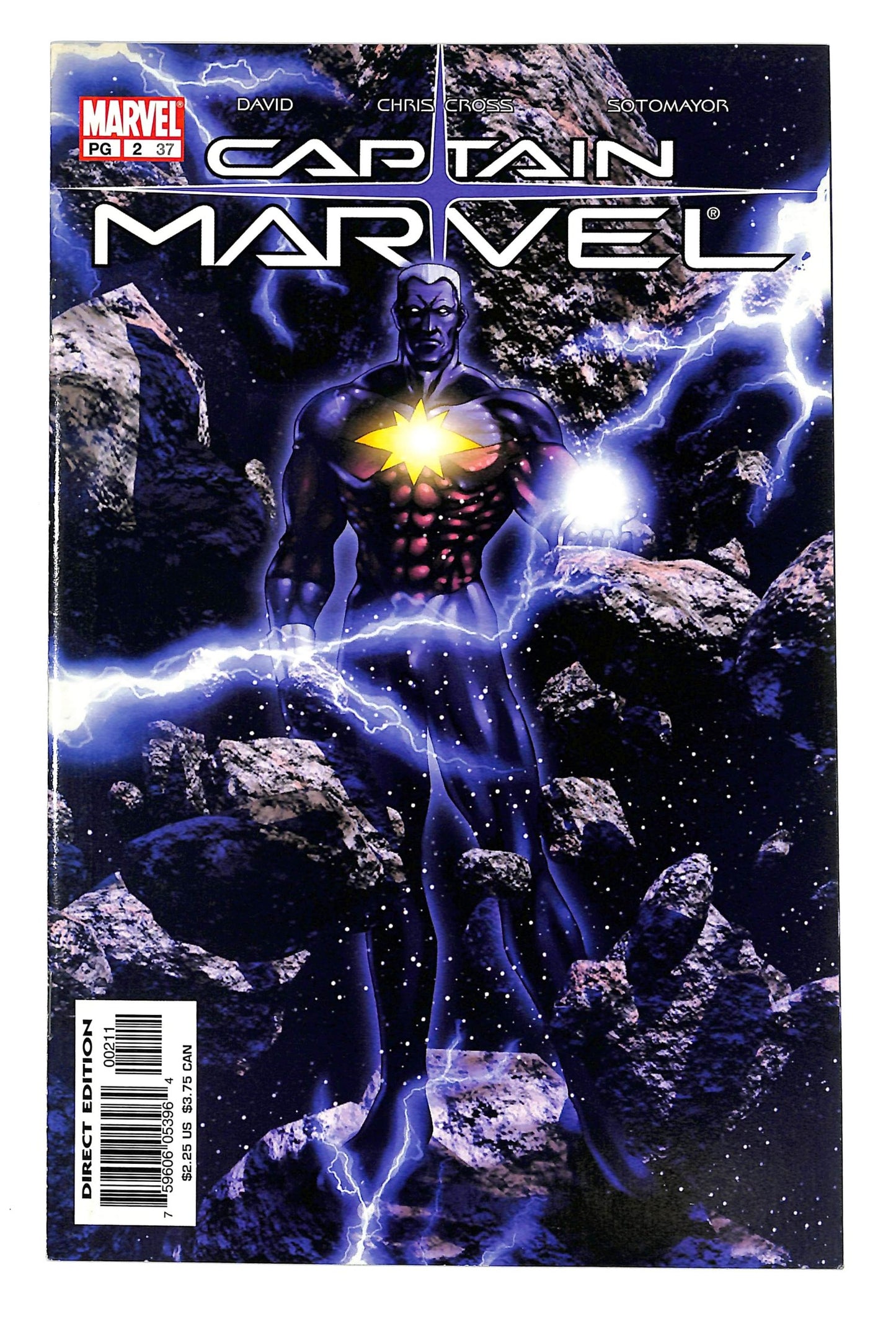 Captain Marvel 2002 #2 37 Direct Edition - back issue - $10.00