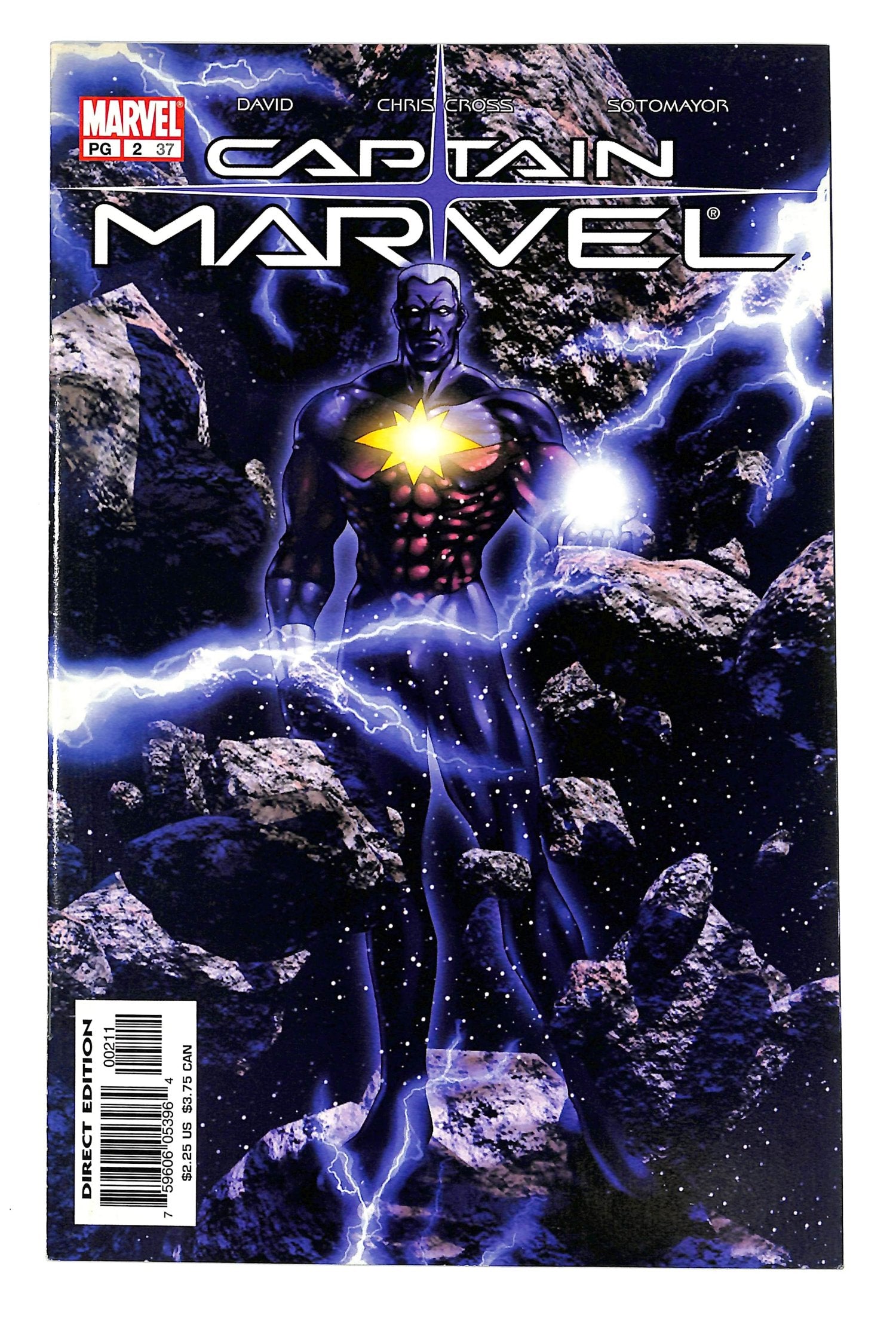 Captain Marvel 2002 #2 37 Direct Edition - back issue - $10.00