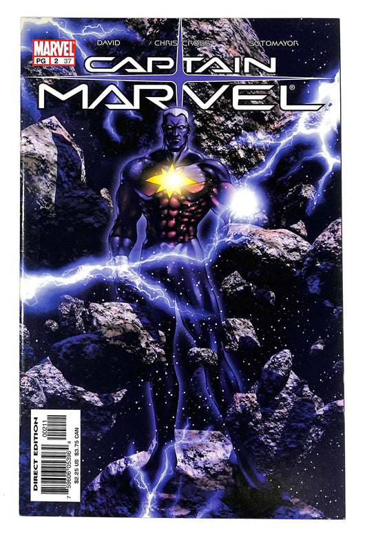 Captain Marvel 2002 #2 37 Direct Edition - back issue - $10.00
