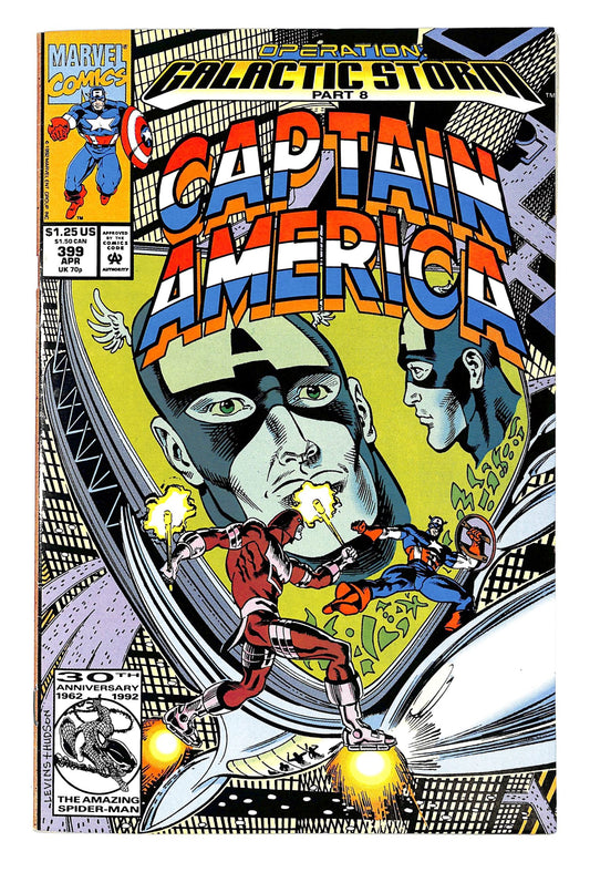 Captain America 1968 #399 Direct ed. - back issue - $10.00
