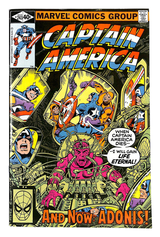 Captain America 1968 #243 Direct ed. - back issue - $10.00