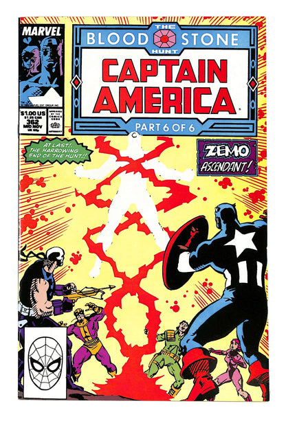 Captain America 1968 #362 Direct ed. - back issue - $10.00