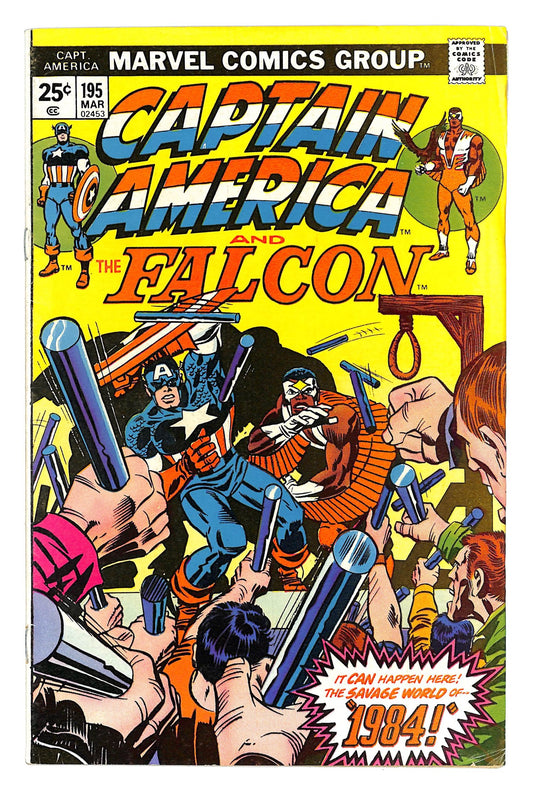 Captain America 1968 #195 Regular Edition - back issue - $10.00