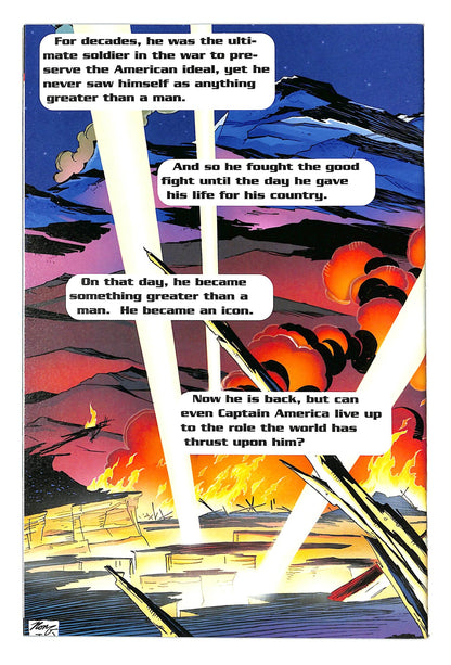 Captain America 1998 #1 Direct Edition - back issue - $10.00
