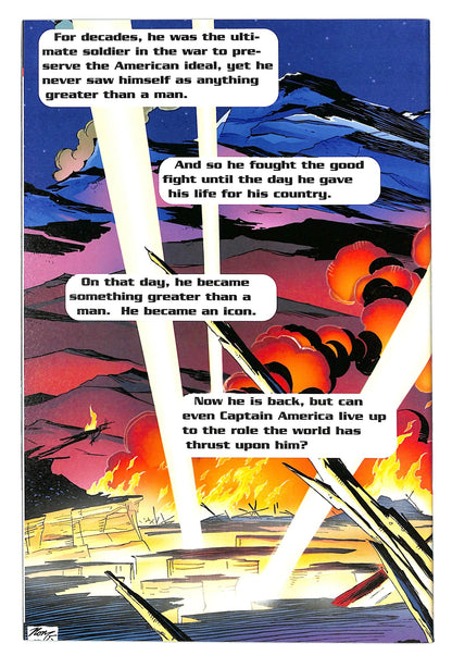 Captain America 1998 #1 Direct Edition - back issue - $10.00