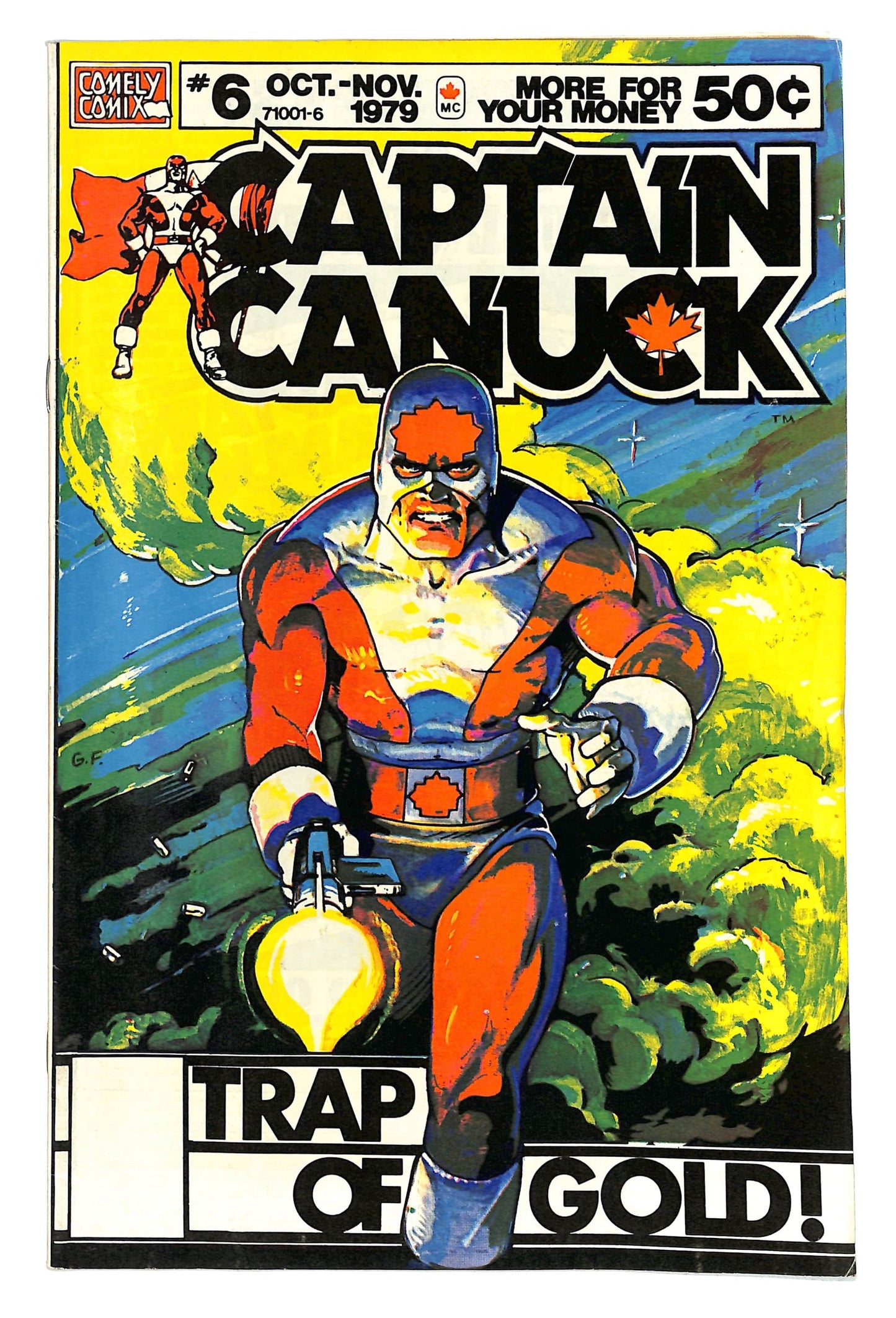 Captain Canuck 1975 #6 - back issue - $10.00