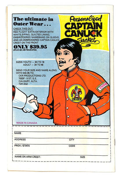 Captain Canuck 1975 #7 - back issue - $10.00
