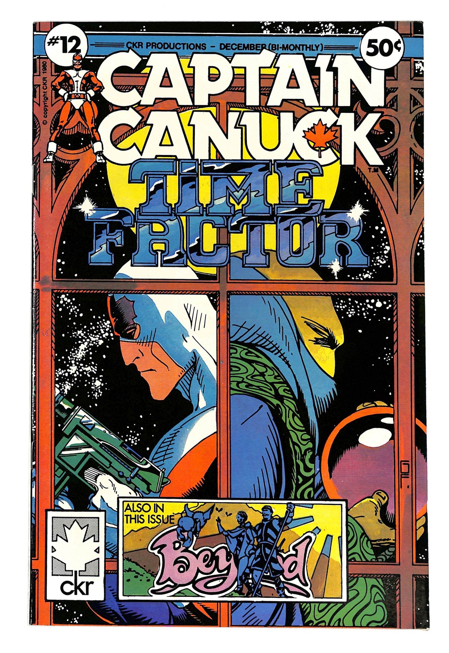 Captain Canuck 1975 #12 Direct ed. - back issue - $10.00
