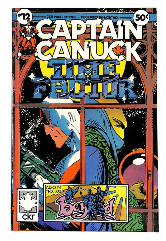 Captain Canuck 1975 #12 Direct ed. - back issue - $10.00