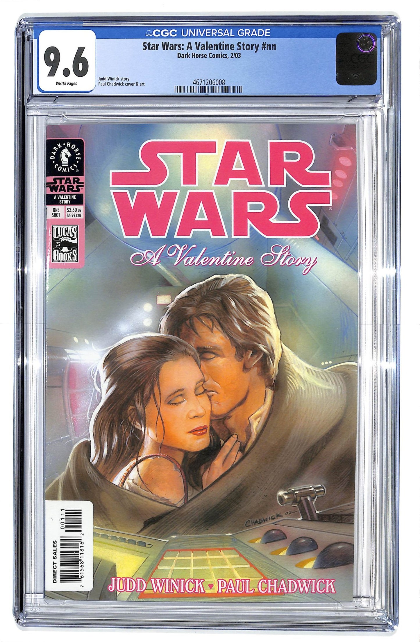 Star Wars: A Valentine Story 2003 #[nn] - CGC 9.6 - $55.00