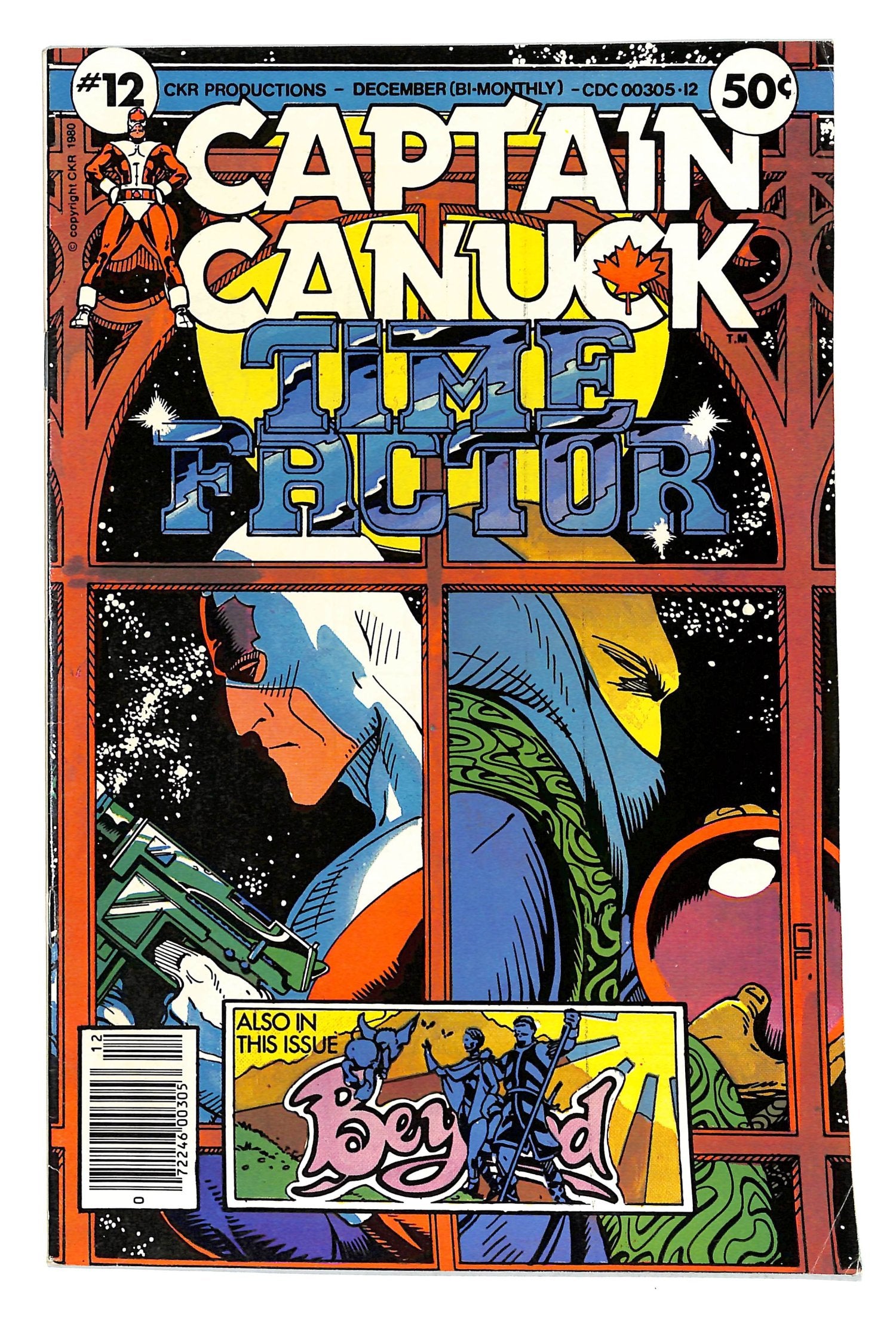 Captain Canuck 1975 #12 Newsstand ed. - back issue - $10.00