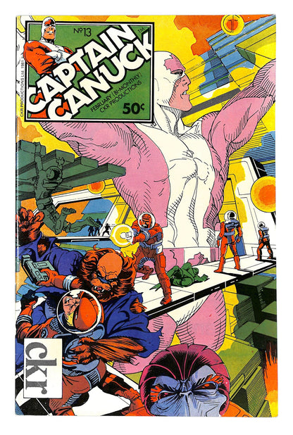 Captain Canuck 1975 #13 Direct ed. - back issue - $10.00