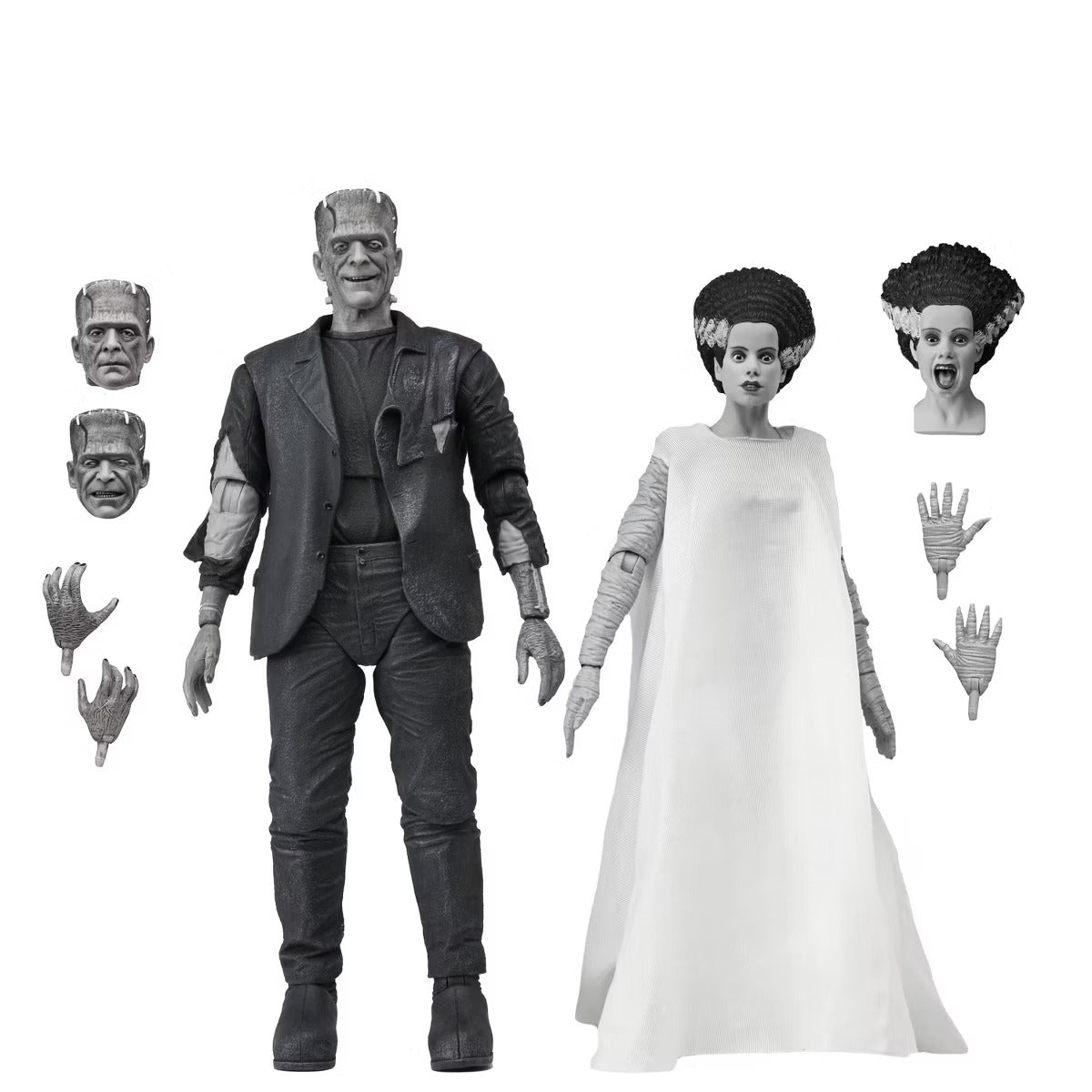 BRIDE OF FRANKENSTEIN MONSTER & HIS MATE BLACK & WHITE