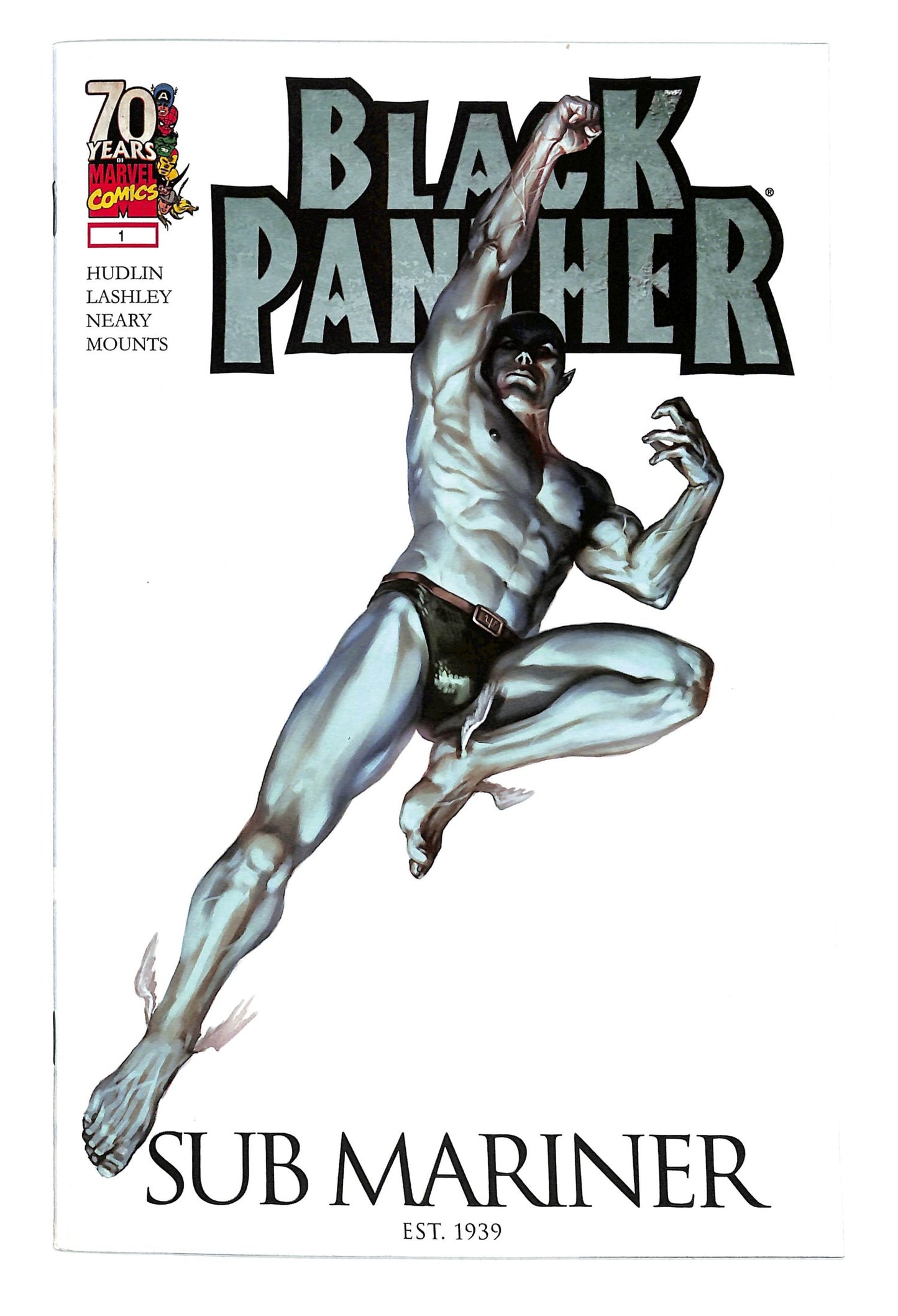 Black Panther 2009 #1 70 Years of Marvel - back issue - $15.00
