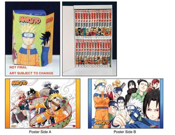 NARUTO 2008 BOX SET VOLS 1-27