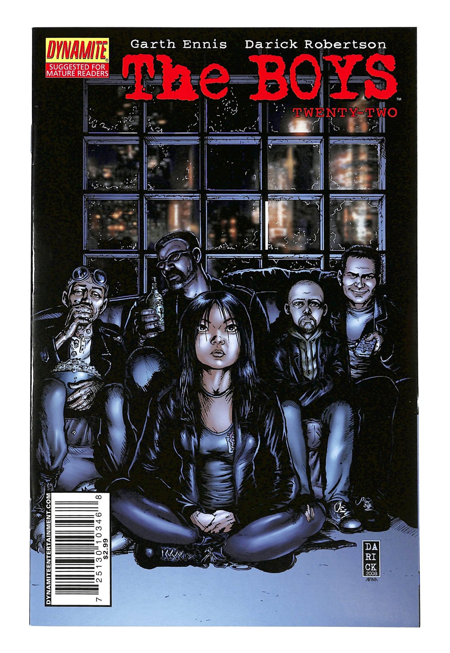 The Boys 2007 #22 - back issue - $10.00