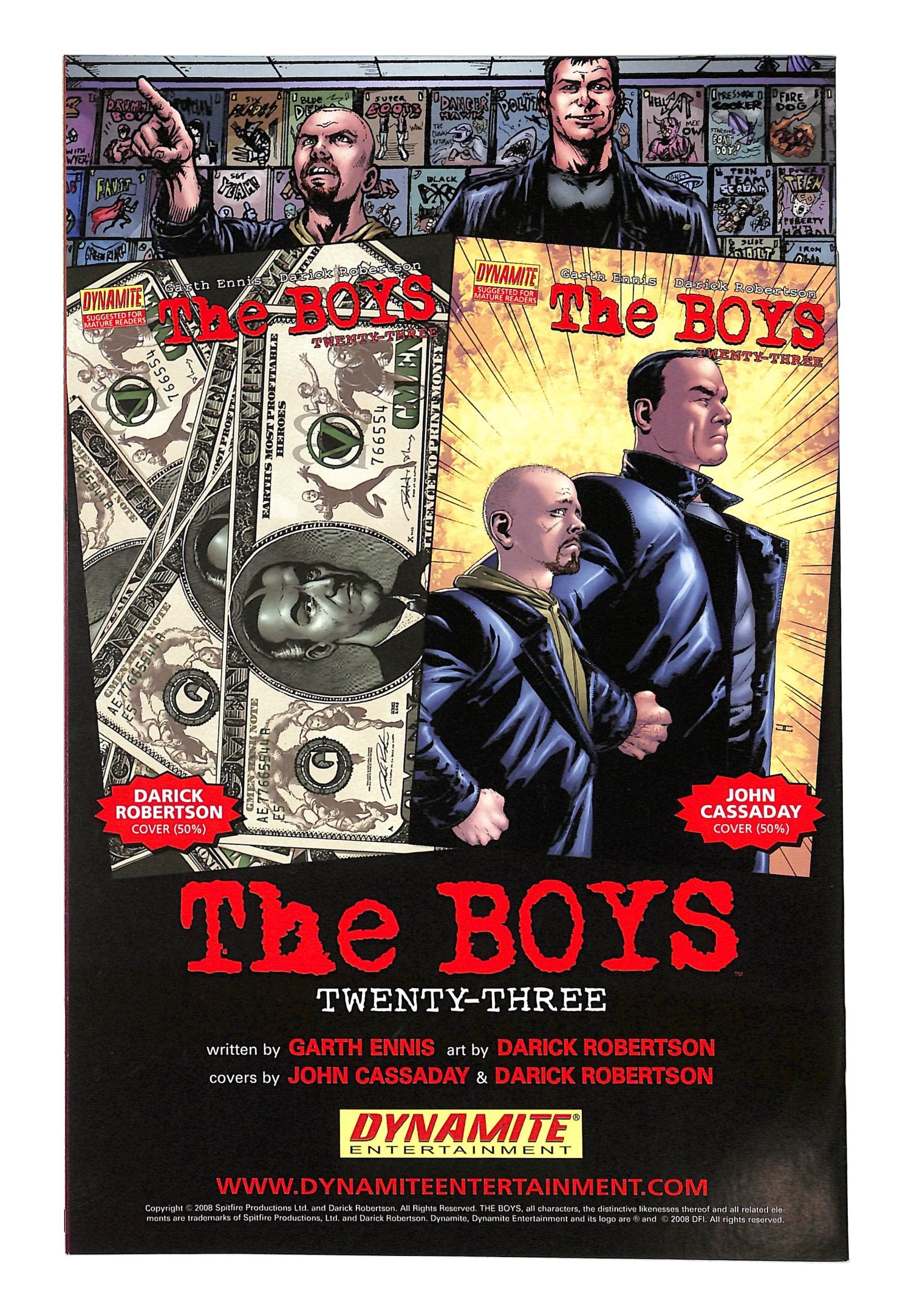 The Boys 2007 #22 - back issue - $10.00