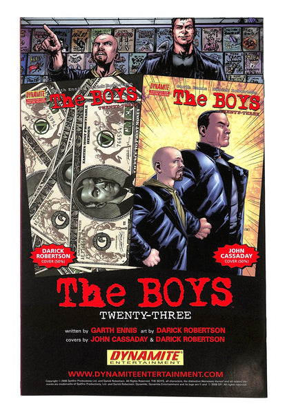 The Boys 2007 #22 - back issue - $10.00
