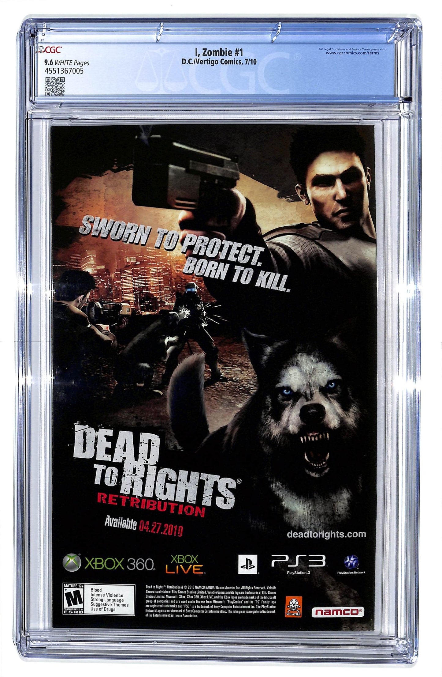 I, Zombie [iZombie] 2010 #1 - CGC 9.6 - $55.00