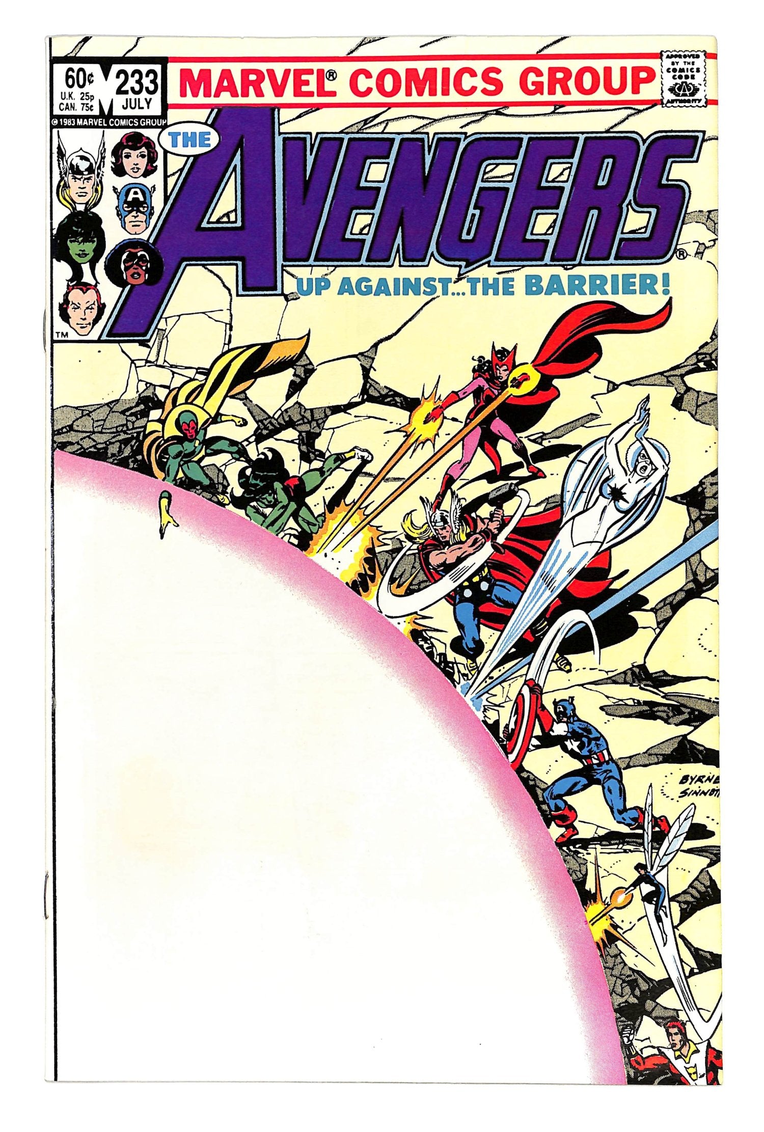 The Avengers 1963 #233 Direct ed. - back issue - $10.00