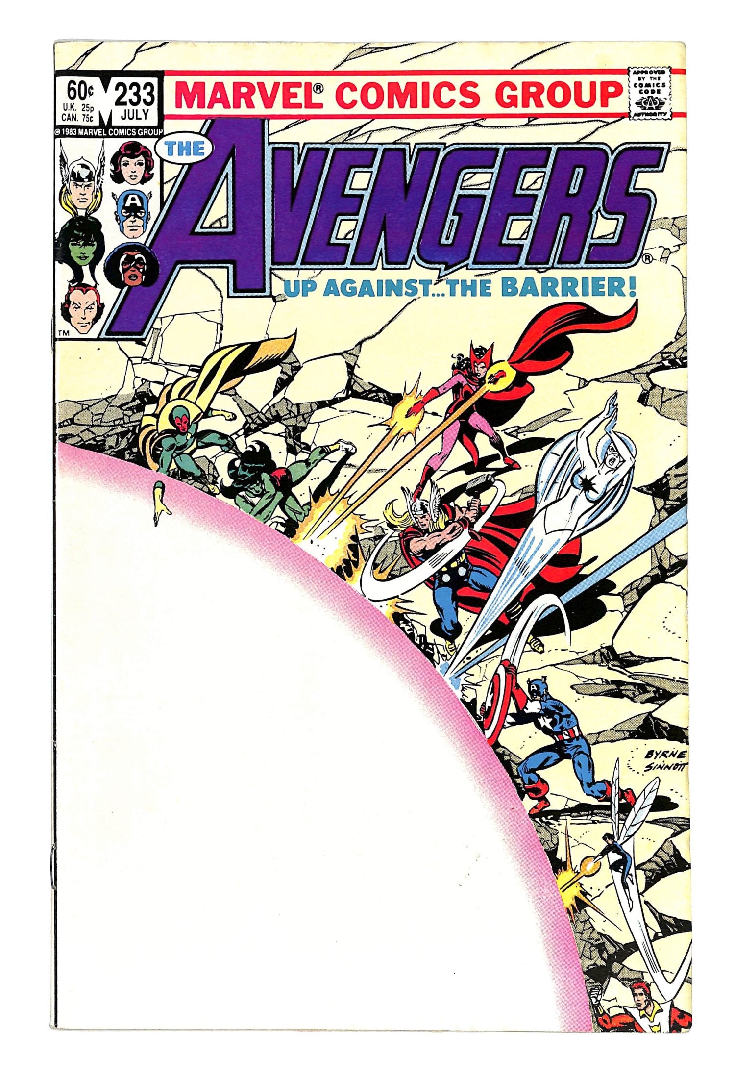 The Avengers 1963 #233 Direct ed. - back issue - $10.00