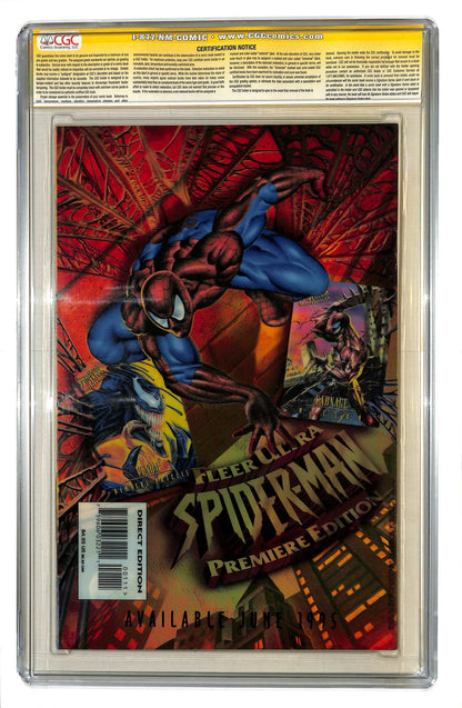 Spider-Man: Maximum Clonage Alpha 1995 #1 Signed by Ron Lim - back issue - $150.00