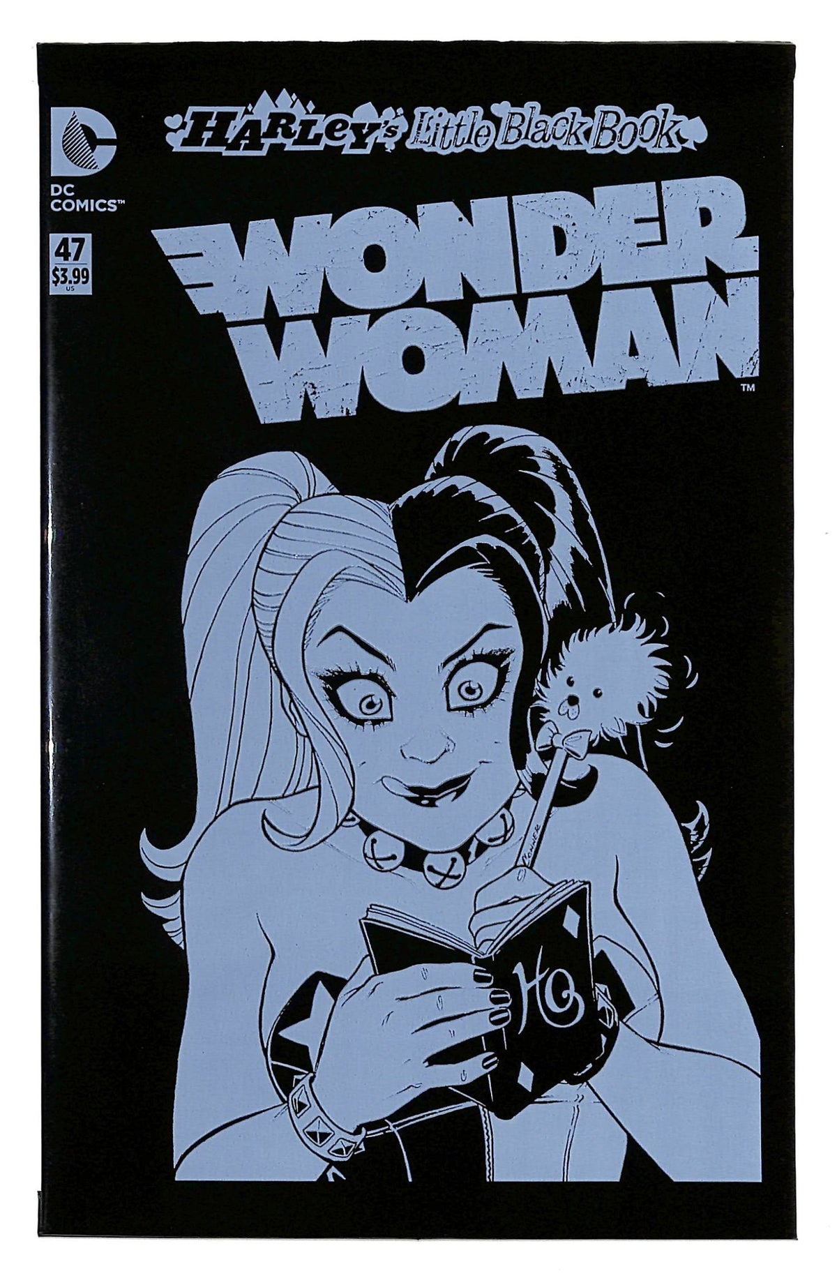 Wonder Woman 2011 #47 Harley Quinn Little Black Book Amanda Conner Color Cover - back issue - $15.00