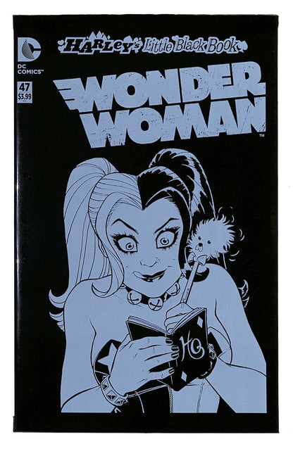 Wonder Woman 2011 #47 Harley Quinn Little Black Book Amanda Conner Color Cover - back issue - $15.00