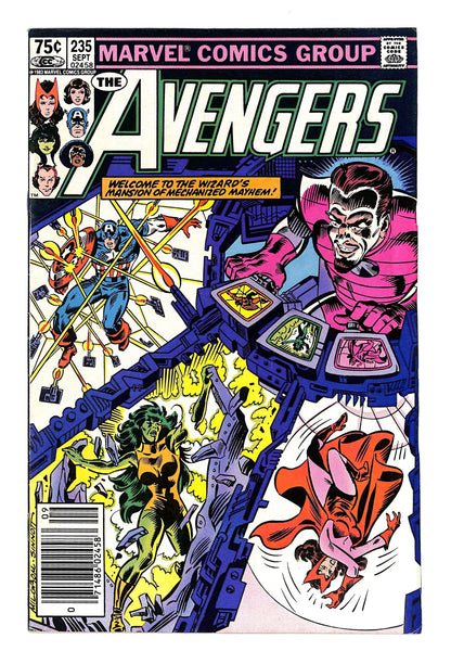 The Avengers 1963 #235 Canadian - back issue - $10.00