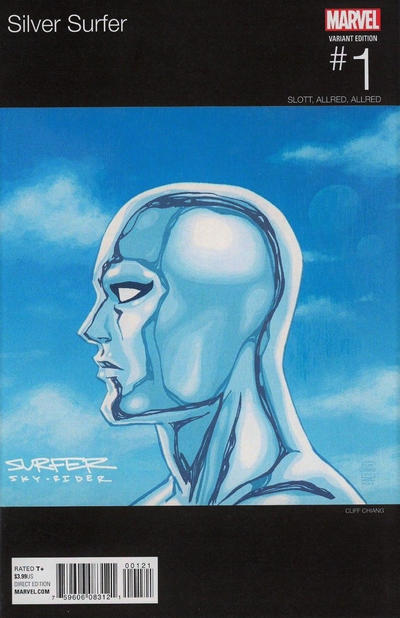 Silver Surfer 2016 #1 Cliff Chiang Hip Hop Variant - CGC 9.6 - $60.00