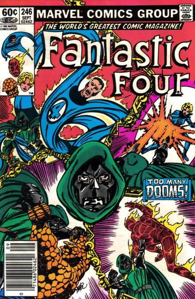 Fantastic Four 1961 #246 Newsstand ed. - back issue - $5.00