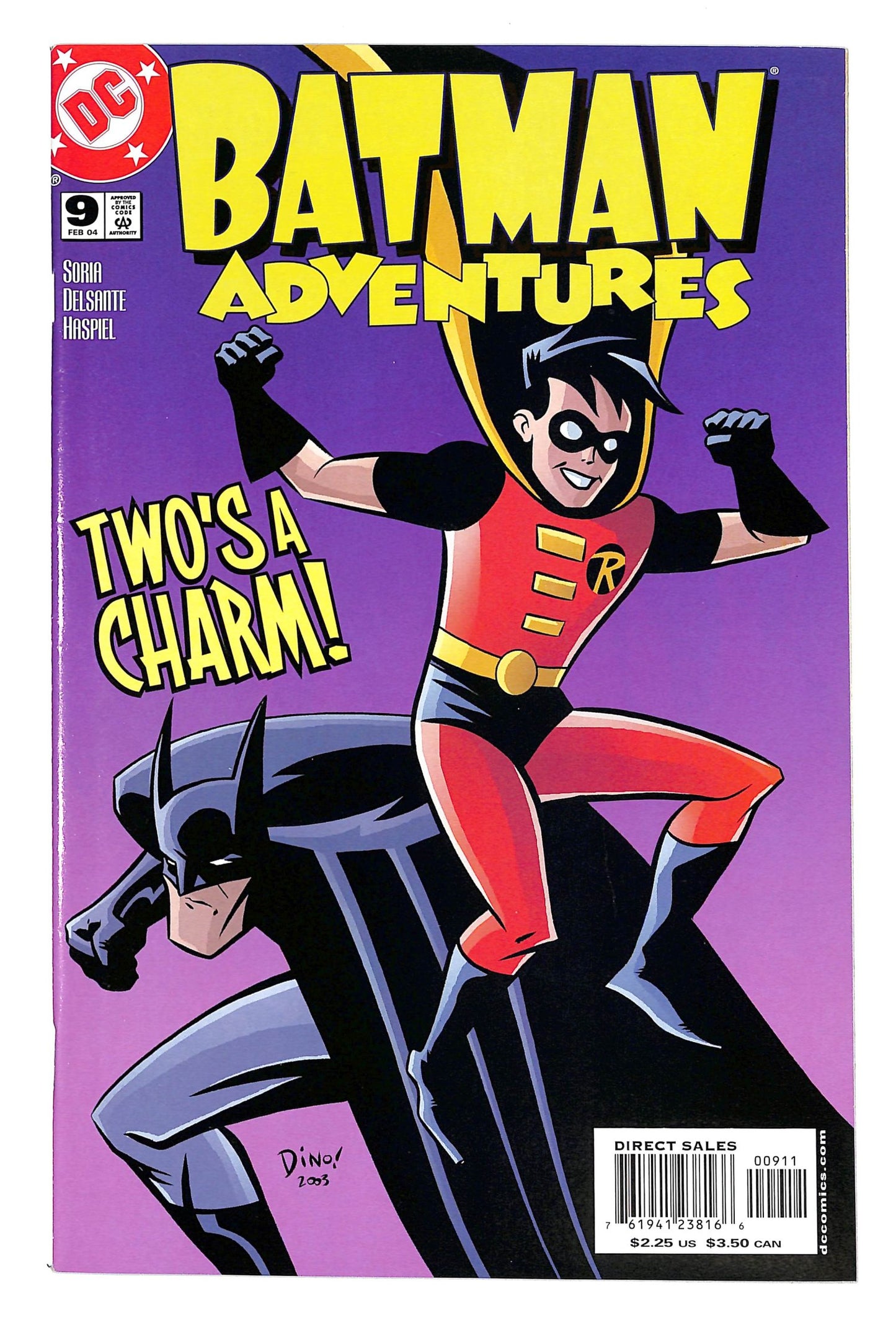 Batman Adventures 2003 #9 Direct Sales - back issue - $10.00