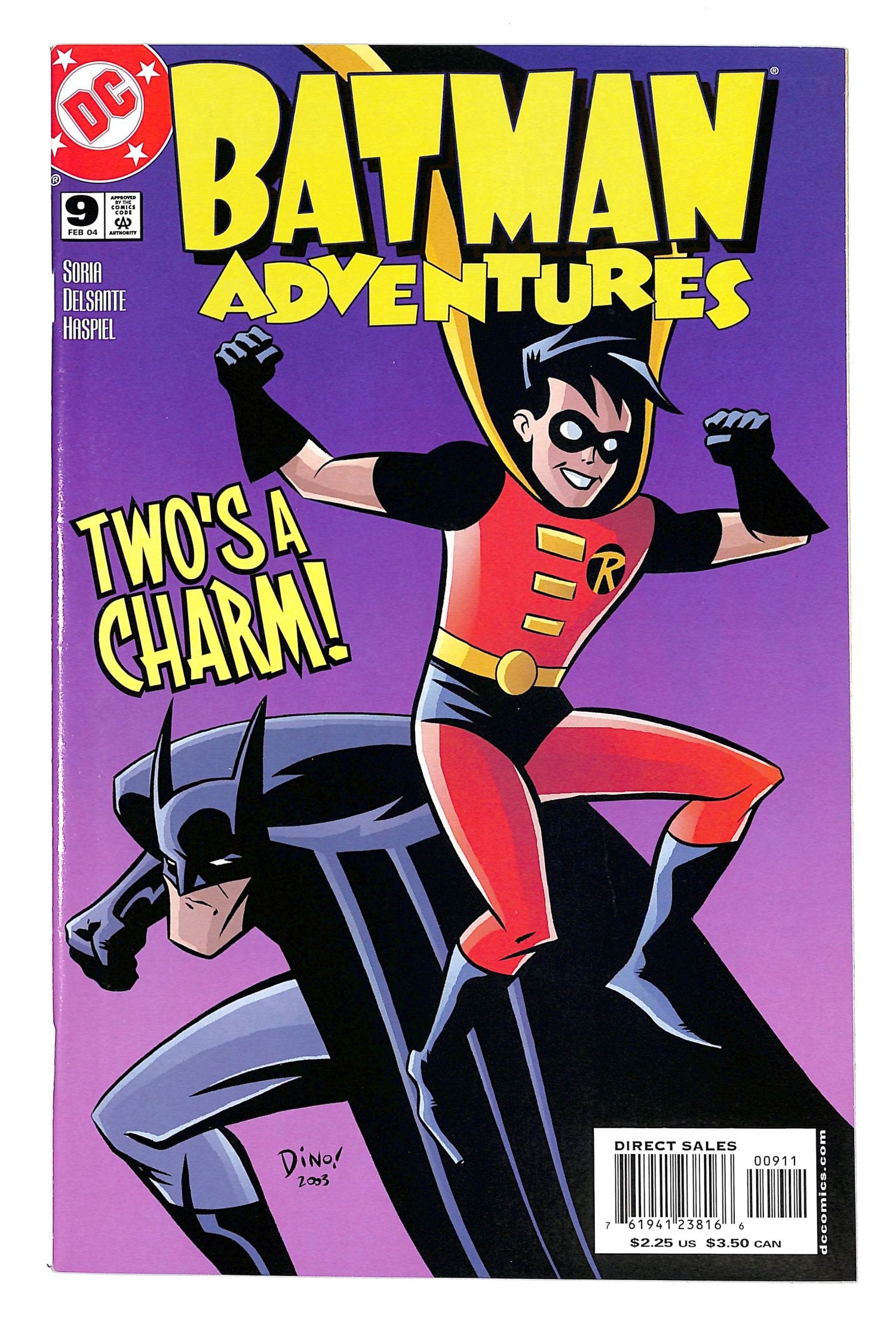 Batman Adventures 2003 #9 Direct Sales - back issue - $10.00