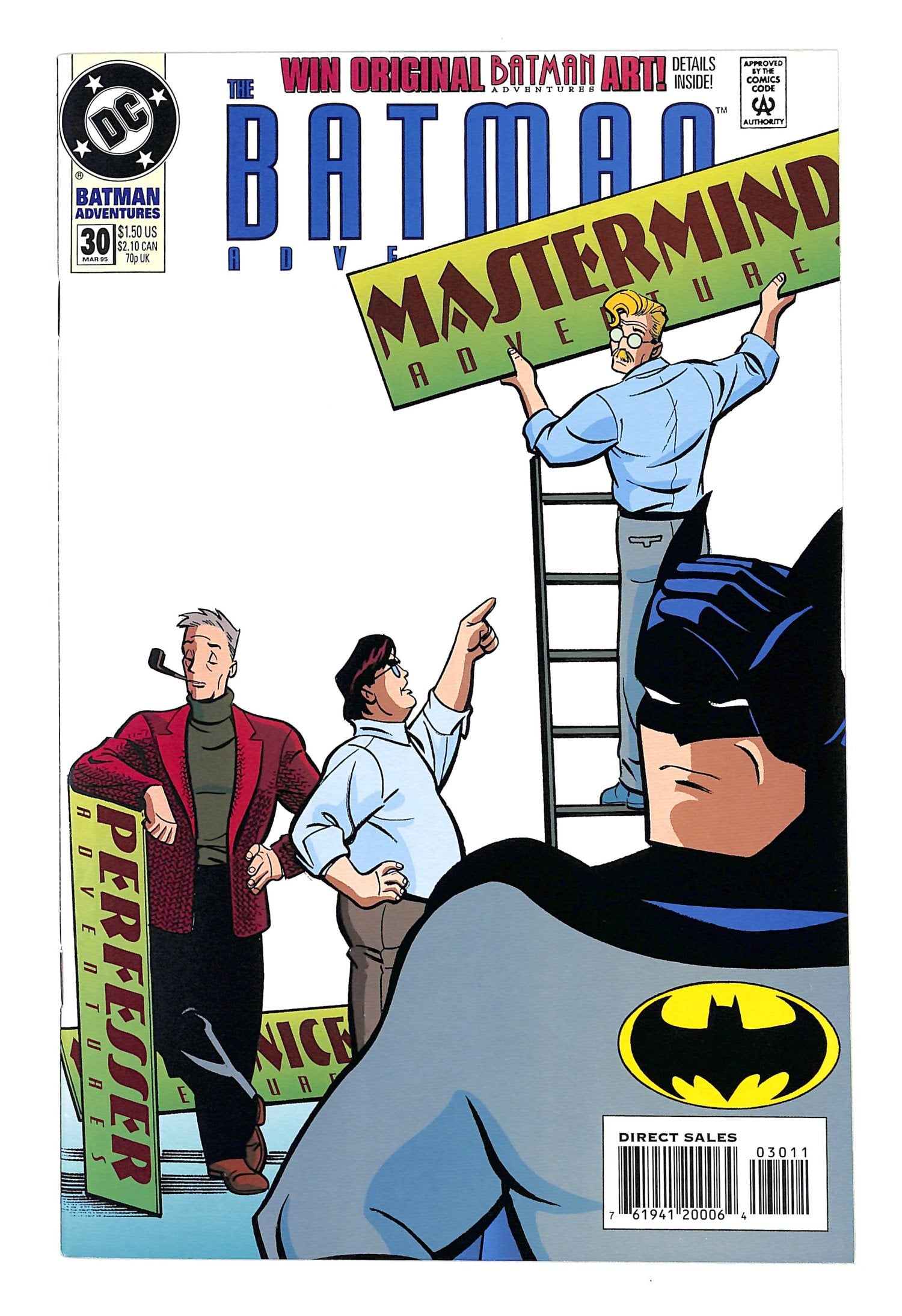 The Batman Adventures 1992 #30 Direct Sales - back issue - $10.00
